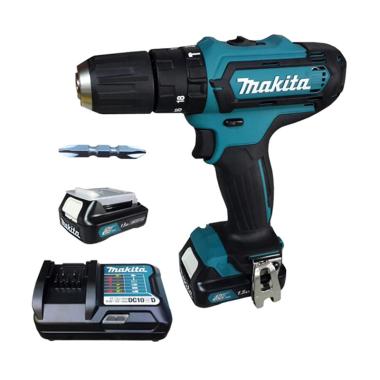 Makita HP333 DWYE Cordless Impact Drill Baterai Mesin Bor Tembok
