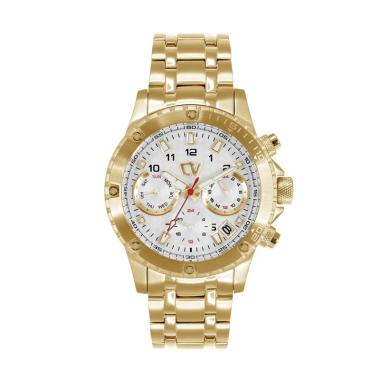 Christ Verra Cv C 71086L-12 Slv Women'S Watches Jam Tangan Wanita Gold