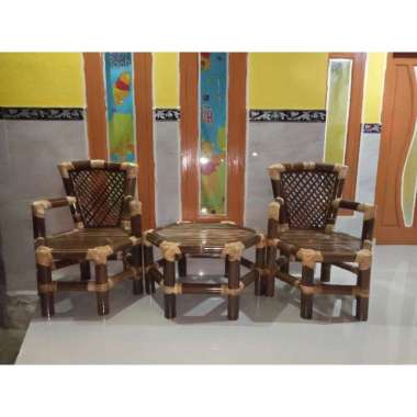 kursi bambu teras minimaslis