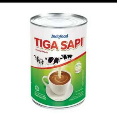 Promo Harga Tiga Sapi Krimer Kental Manis Putih 490 gr - Blibli