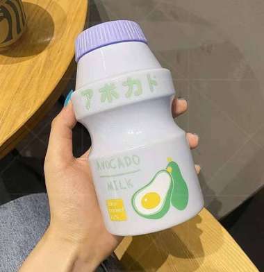 OEM SK-C306 Botol Air Minum Anak Unik Botol Fruity Botol Minum 480ml / Botol Minum Fruity Fruit ALA 