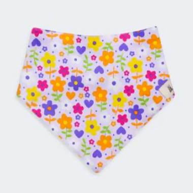 Jual Kiddiposh Com By Baby Lacherie Violet Garden Reversible Bibs Murah Juni 2020 Blibli Com
