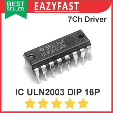 IC ULN2003 ULN 2003 DIP 7 Ch Transistor Darlington Array Driver