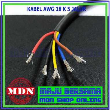 Kabel Awg 18 Kecil 5 Jalur Original - Kabel 5 Jalur