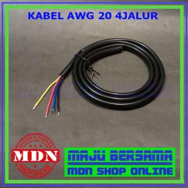 Kabel Awg 20 4Jalur Original Jual Per 1Meter