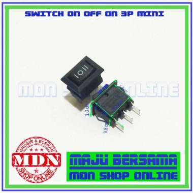 Saklar Switch On Off On 3P Mini