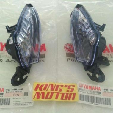 Lampu Senja Xeon Karbu Asli Yamaha / Lampu Sen Xeon Asli Yamaha - Hitam