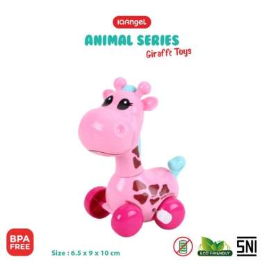 IQ Angel Giraffe Toys - Pink