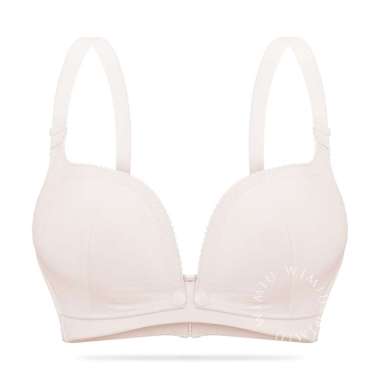 WIMIU Bra Menyusui BH Menyusui BH Wanita Cup Jumbo Besar C BH Maternity Bra 100047 Pink 34