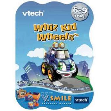 Vtech V-Smile Cartridge Whiz Kid Wheels 92500