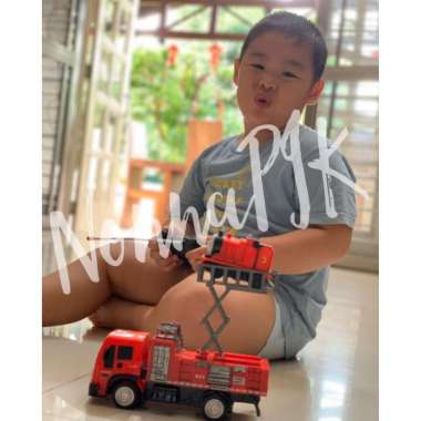 RC Mainan Anak mobil Radio Control Fire Engine Truck