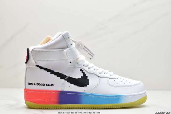 air force 1 high gradient white blue fury ember glow