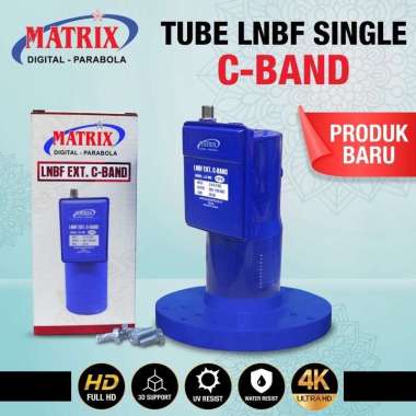LNB Matrix Parabola Single C Band untuk 1 Receiver