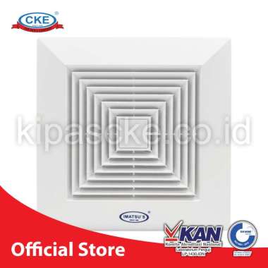Exhaust Fan Plafon 10 Inch Hemat Listrik Hexos Plafon Exhaust CKE