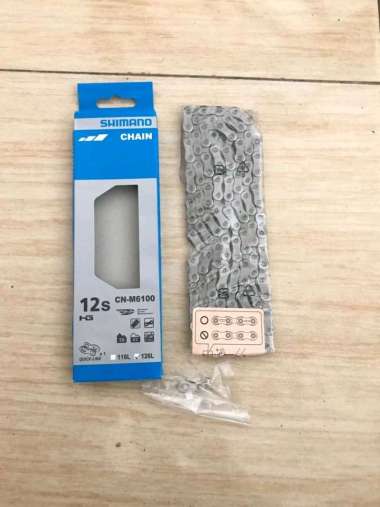 Rantai Chain Shimano Deore M6100 12speed 126L Quick Link