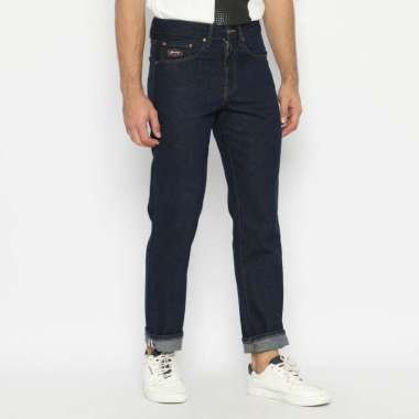 Papperdine 307 Rinse Loose Fit Non Stretch Selvedge Accent Celana Jeans Pria 36 Rinse