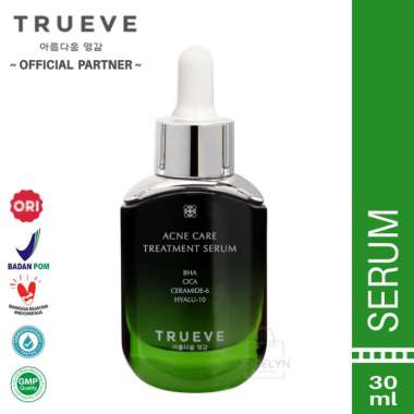 TRUEVE Acne Care Treatment Serum - Salicare Centella asiatica Hyaluronic ceramide NMF - Merawat jera
