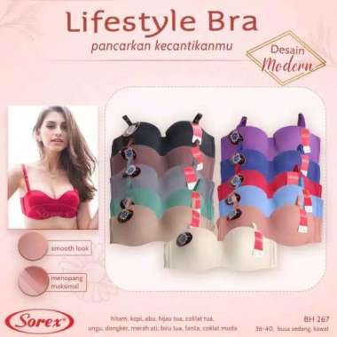 SOREX 267 BRA BH Seemless Anti Nyeplak Random 34