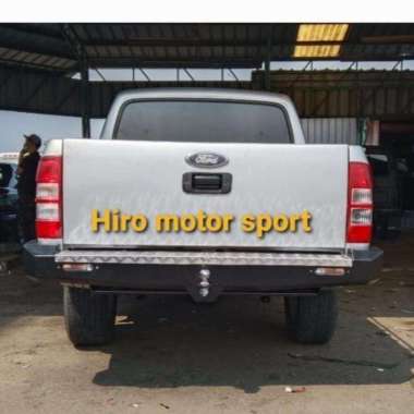 Bumper Belakang Ford Ranger Model forest Chrome