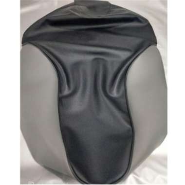 KULIT JOK SUPRA X125 OLD/sarung jok motor honda supra x125 double dist abu hitam