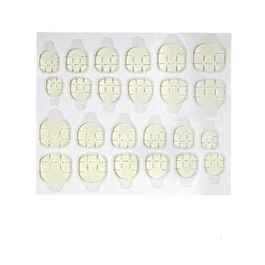 Nails 24 Pcs Kuku Palsu Dan Lem 2gr Fake Nail Art Kuku Palsu Tahan Air 24 Pcs Dalam Kotak LEM TEMPEL