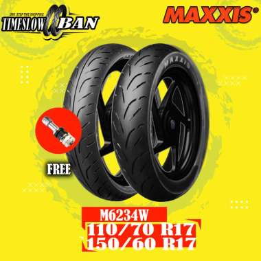 Paket Ban Motor Moge // MAXXIS EXTRAMAXX 110/70 - 150/60 Ring 17 Tubeless