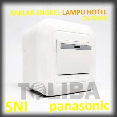 saklar engkel besar lampu hotel outbow ob panasonic tempel tembok SNI