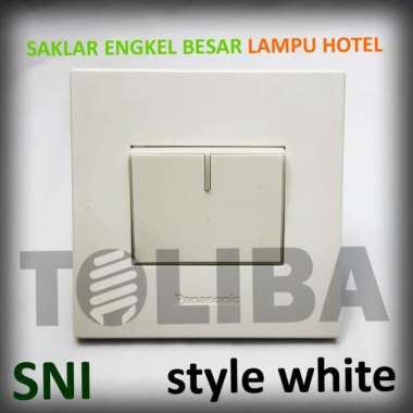 saklar engkel besar lampu hotel ib panasonic saklar minimalis tangga