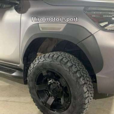 Over Fender for Hilux List abu Black