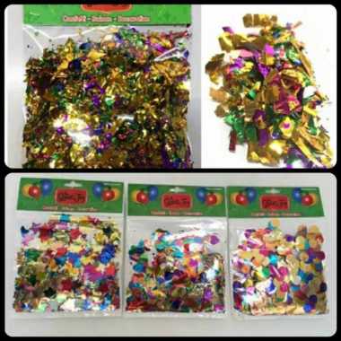 BALLOON CONFETTI KONFETI LOVE BULAT BINTANG KERTAS KILAP ISI BALON love