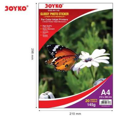 KERTAS FOTO GLOSSY PHOTO PAPER STICKER 145