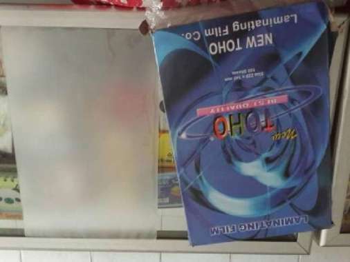 LAMINATING FILM PLASTIK LAMINATING FOLIO TOHO
