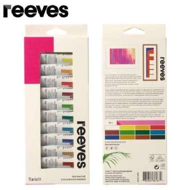REEVES 12 GOUACHE SET CAT GWOSH
