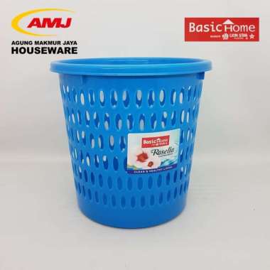 OVALIA BIN 10 LITER KERANJANG / TEMPAT SAMPAH BASIC HOME