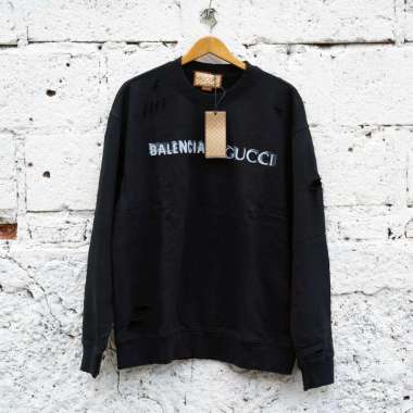 tshirt sweater gucci x balenciaga black M
