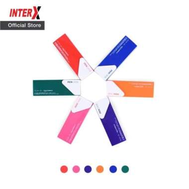 KOTAK TEMPAT PENSIL / PEN CASE INTER X Hijau