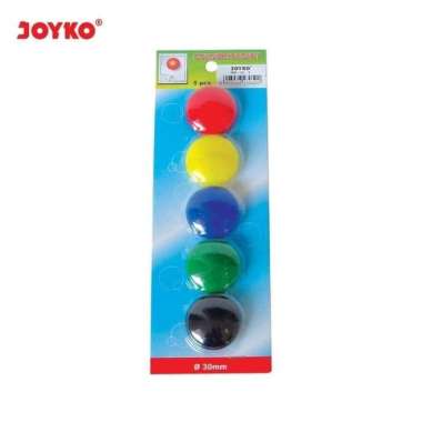 Magnet Warna / Magnet Papan Tulis Joyko MN-30-5