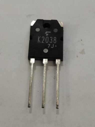 Transistor K2038 2SK2038 Silicon N-Channel MOSFET 5A 800V