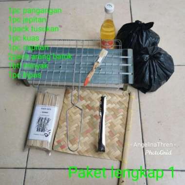 Paket BBQ Lengkap 1 - tempat arang set BBQ Lengkap 1