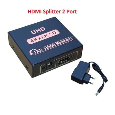 Hdmi Splitter 2 Port 4K / Spliter HDMI 2Port Adaptor