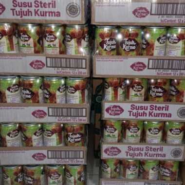 Susu steril tujuh kurma 1 dus 12 kaleng