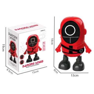 Mainan Robot Dancing Squid Game Robot Bisa Joget Ada Musik