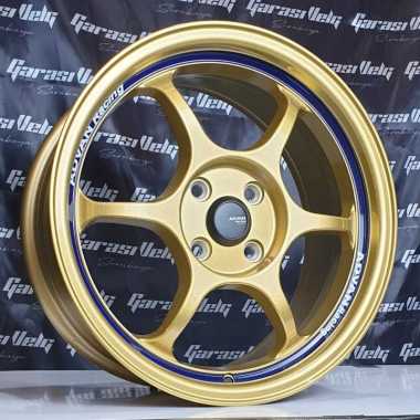 REP VELG ADVAN RG1 RING 16 GOLD VELG MOBIL MURAH GARASI VELG SURABAYA