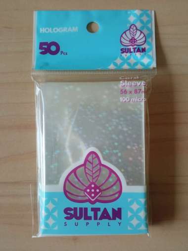 Sultan Supply Sleeve Hologram 100 Micron 56x87mm