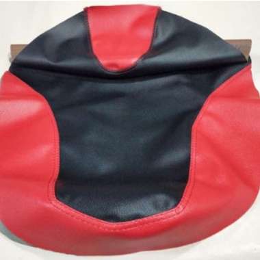 KULIT jok motor beat karbu/Sarung jok motor honda beat new/fi/pop/street beat fi/street/pop merah hi