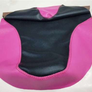KULIT jok motor beat karbu/Sarung jok motor honda beat new/fi/pop/street beat fi/street/pop pink hit