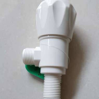Stop kran single shower plastik soligen