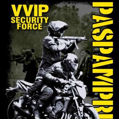 Kaos Katun Paspampres | Kaos Paspampres Hitam | VVIP security force
