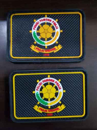 Rubber Patch Pol PP|Patch Perekat Pol PP|Patch topi Pol PP