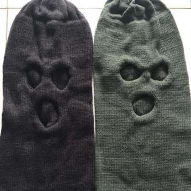 Sebo Ninja|Sebo penutup muka|Kupluk muka hitam|Kupluk muka hijau|Sebo